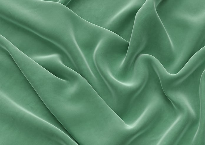 Ultra Luxe Velvet, Jade - Motorised Roman Blind - Image 4